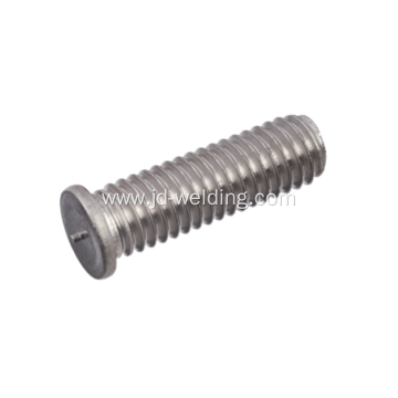 Threaded capacitor discharge welding studs, type PT ,SS304 WELD STUDS